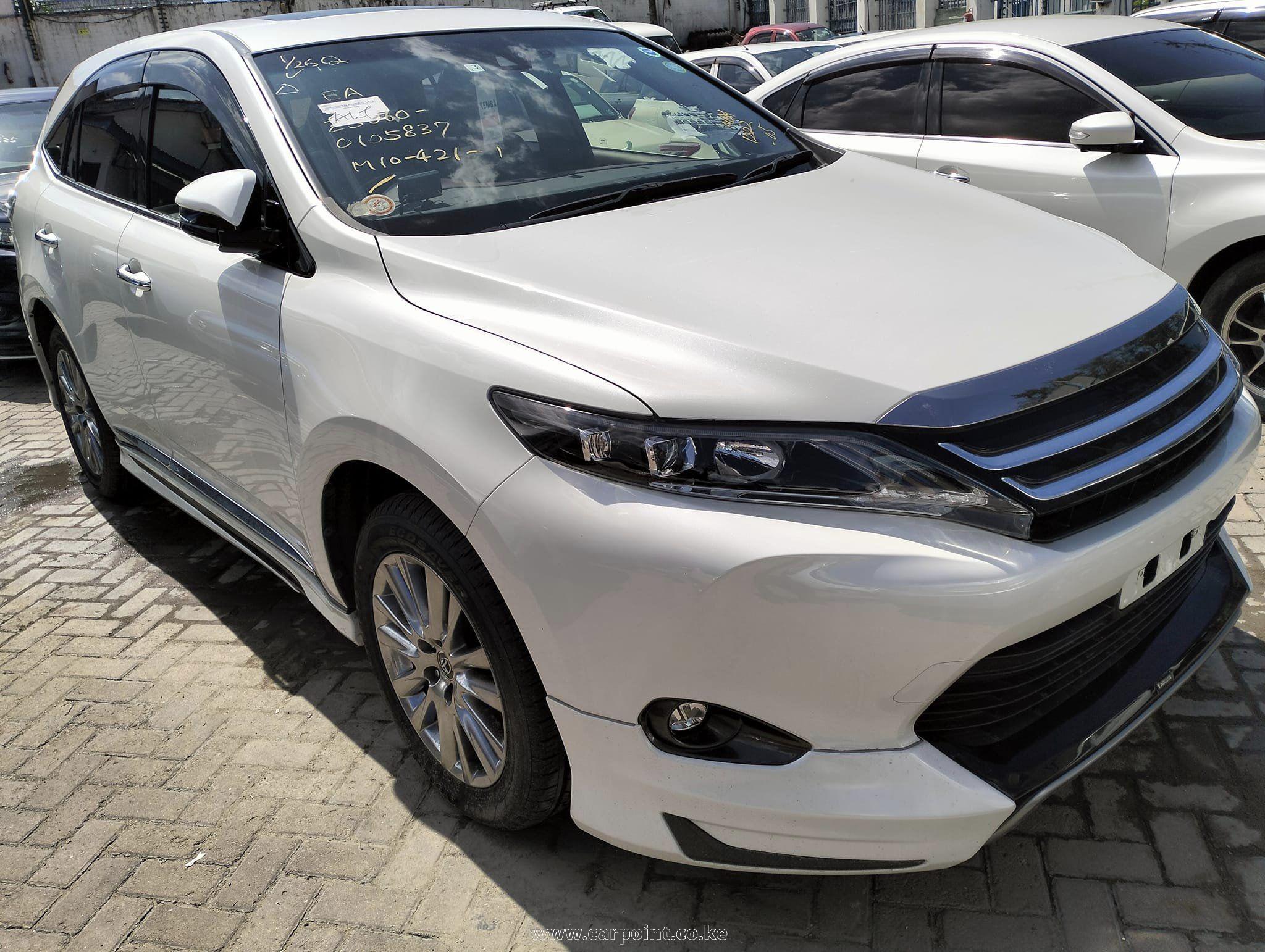 Toyota Harrier, 2016 (with sunroof) - Car Point Mombasa - Cars for Sale ...